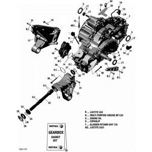 Engine Bracket MAG Side by Can-Am 420212636 OEM Hardware 420212636 Off Road Express Peach St