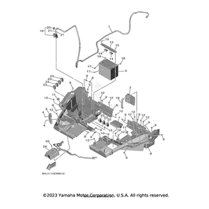 Engine Control Unit Assembly by Yamaha B4J-8591A-01-00 OEM Hardware B4J-8591A-01-00 Off Road Express Drop Ship