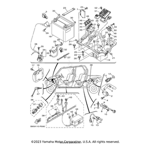 Engine Control Unit Assembly by Yamaha B85-8591A-00-00 OEM Hardware B85-8591A-00-00 Off Road Express Drop Ship