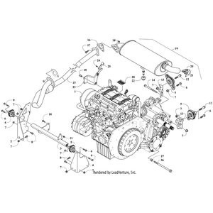 Engine, Kohler - Kdw1003 By Arctic Cat 0462-052 OEM Hardware 0462-052 Off Road Express