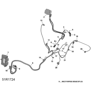 Engine Wiring Harness by Can-Am 420666574 OEM Hardware 420666574 Off Road Express Drop Ship