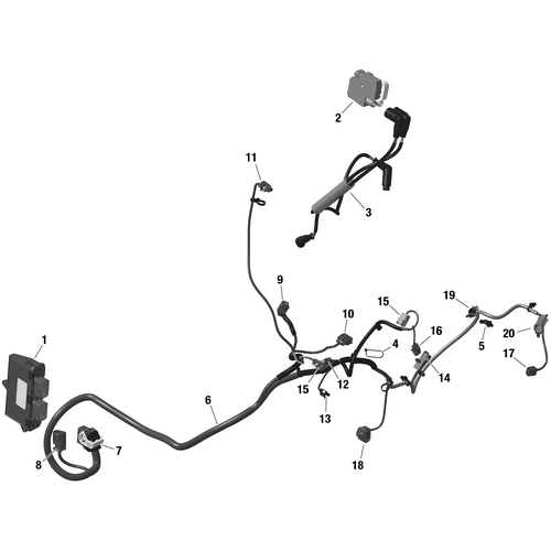 Engine Wiring Harness by Can-Am