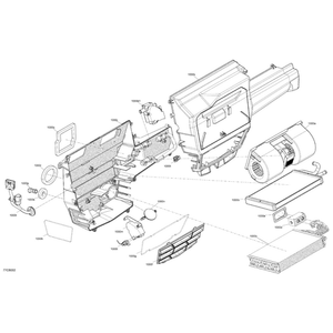 Evaporator by Can-Am 705800694 OEM Hardware 705800694 Off Road Express