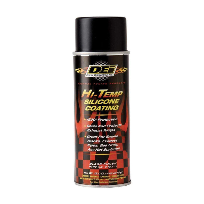 Exhaust Wrap Silicone Coating Black by DEI