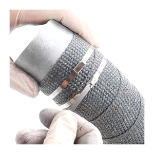 Exhaust Wrap Ties 8in Stainless Steel by DEI 010201 Exhaust Heat Wrap 790-01100 Western Powersports