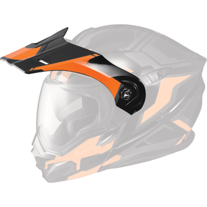 Exo-At950 Helmet Peak Visor Ellwood by Scorpion Exo 52-533-95 Helmet Shield 75-2112 Western Powersports Orange