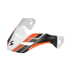 Exo-At960 Peak Visor Hicks by Scorpion Exo 52-960-11 Helmet Shield 75-2248 Western Powersports White/Orange