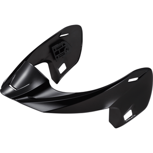 Exo-Gt930 Peak Visor by Scorpion Exo 52-930-02 Helmet Shield 75-2045 Western Powersports Gloss Black