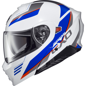 Exo-Gt930 Transformer Helmet Modulus by Scorpion Exo 93-1027 Modular Helmet 75-21032X Western Powersports 2X / White