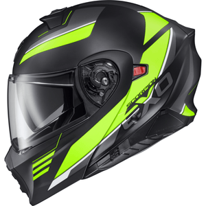 Exo-Gt930 Transformer Helmet Modulus by Scorpion Exo 93-1037 Modular Helmet 75-21042X Western Powersports 2X / Hi-Vis