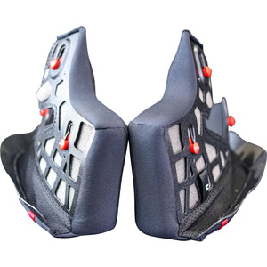 Exo-R1 Air Cheek Pads by Scorpion Exo R1-650-02 Helmet Liner 75-02257 Western Powersports XS