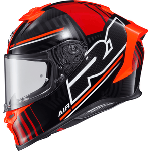 Exo-R1 Air Full Face Helmet Juice by Scorpion Exo R1-1227 Full Face Helmet 75-21072X Western Powersports 2X / Red