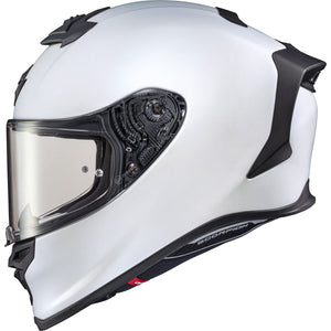 Exo-R1 Solid Air Helmet by Scorpion Exo R1-0057 Full Face Helmet 75-13522X Western Powersports 2X / Matte Pearl White