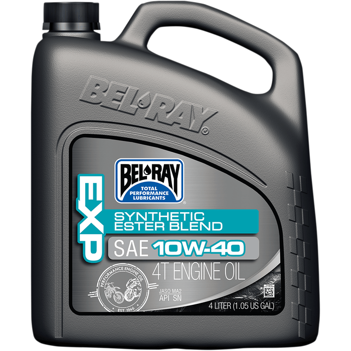 Exp Synthetic Ester Blend 4T Engine Oil By Bel-Ray