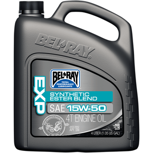 Exp Synthetic Ester Blend 4T Engine Oil By Bel-Ray 99130-B4LW Engine Oil Semi Synthetic 3601-0158 Parts Unlimited