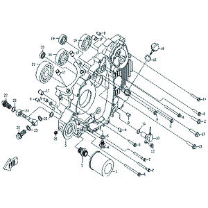 External Oil Pipe Set by CF Moto 0180-011400-0030 OEM Hardware 0180-011400-0030 Northstar Polaris