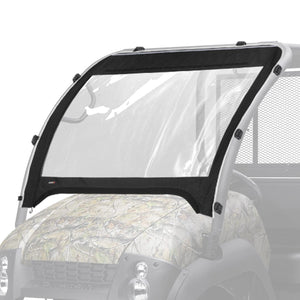 Fabric Front Windshield for Kawasaki Mule 610 600 SX 600 by Kemimoto FTVWS015 Full Windshield FTVWS015 Kemimoto