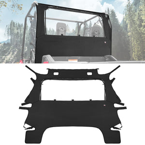 Fabric Rear Panel with Open Window For Pioneer 700 / 700-4 by Kemimoto B0110-05301BK Rear Panel B0110-05301BK Kemimoto