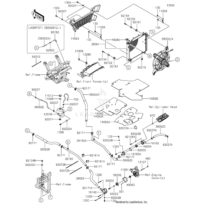 Fan-Assembly by Kawasaki