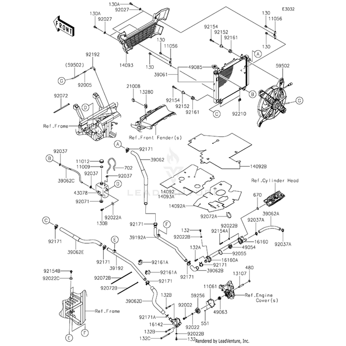 Fan-Assembly by Kawasaki