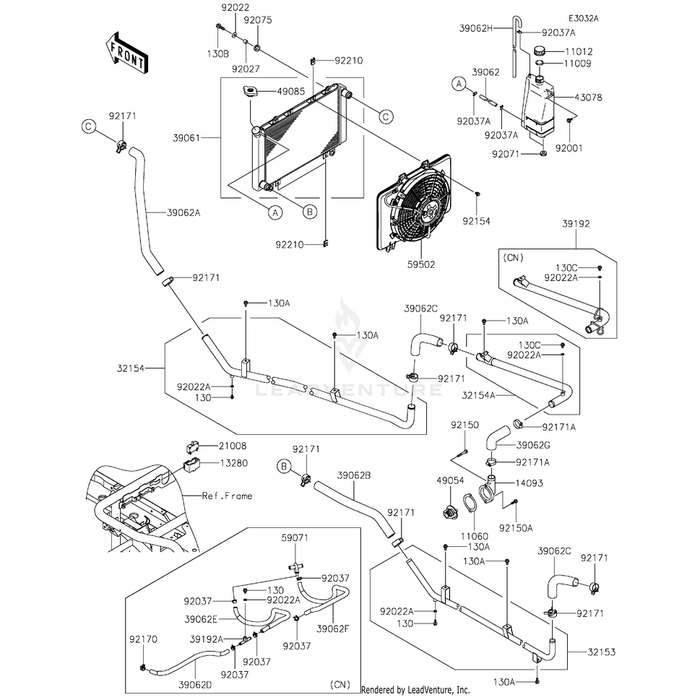 Fan-Assembly by Kawasaki