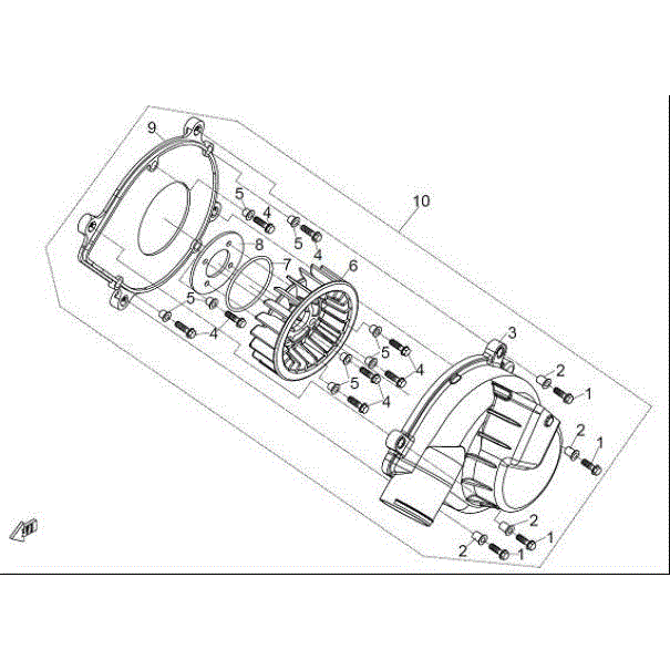 Fan Housing by CF Moto