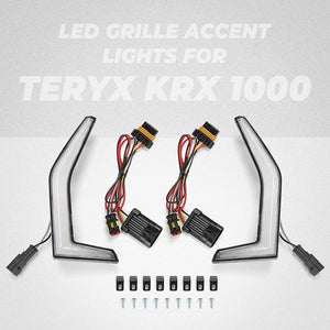 Fang Lights for Kawasaki Teryx KRX 1000 2020-2023 by Kemimoto B0801-03201CL Accent Lights B0801-03201CL Kemimoto