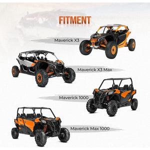 Fender Flares for Can-Am Maverick X3 / X3 Max by Kemimoto B0103-00201 Fender Flare B0103-00201 Kemimoto