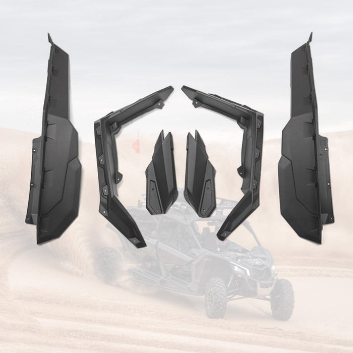 Fender Flares for Can-Am Maverick X3 / X3 Max by Kemimoto