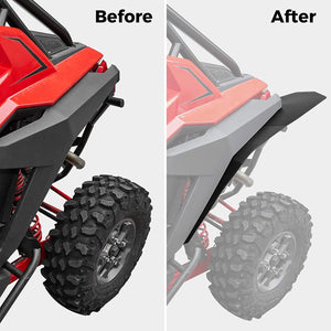 Fender Flares Kit for Polaris RZR PRO XP 2020-2023 by Kemimoto B0103-01301BK Fender Flare B0103-01301BK Kemimoto