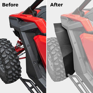 Fender Flares Kit for Polaris RZR PRO XP 2020-2023 by Kemimoto B0103-01301BK Fender Flare B0103-01301BK Kemimoto