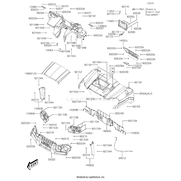 Fender-Front,B.White by Kawasaki