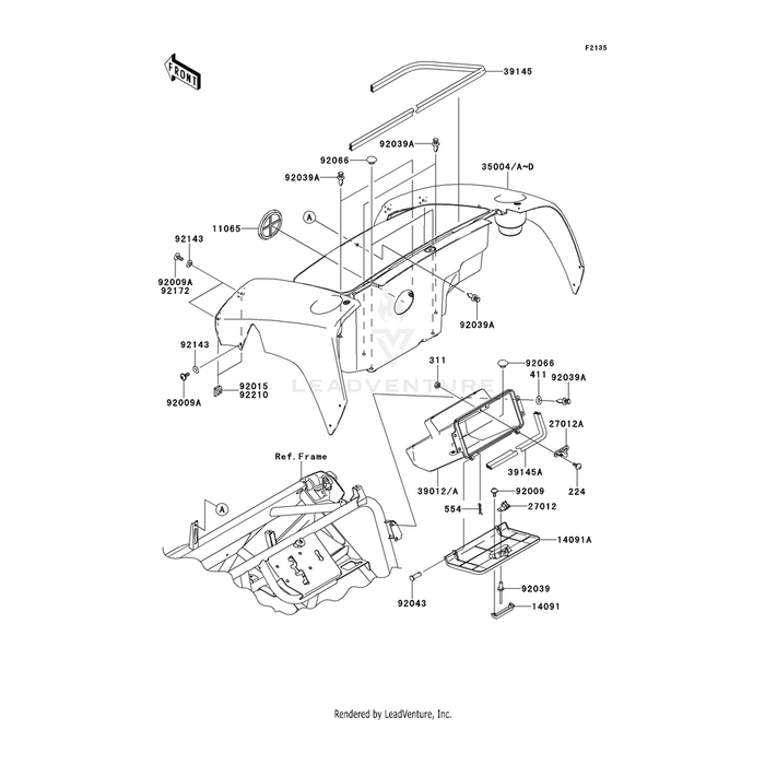 Fender-Front,Storage, by Kawasaki