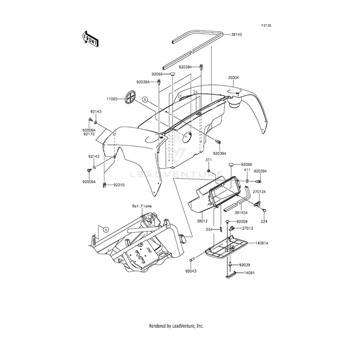 Fender-Front,Storage, by Kawasaki