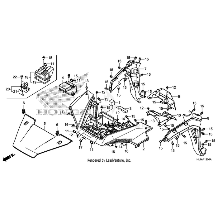 Fender, Front (Type1) by Honda