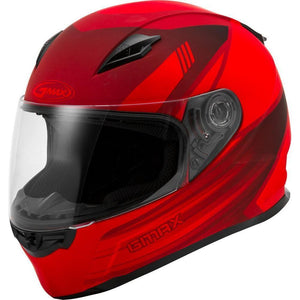 FF-49 Full-Face Deflect Helmet by Gmax 72-5755XS Full Face Helmet 72-5755XS Western Powersports Drop Ship XS / Red/Black