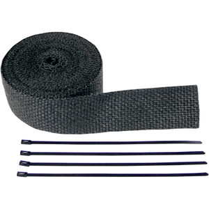 Fiberglass Exhaust Wrap Kit By Cycle Performance Prod. CPP/9042B Exhaust Heat Wrap 1861-0817 Parts Unlimited