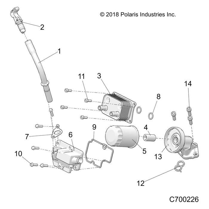 Filter Adaptor, Straight by Polaris