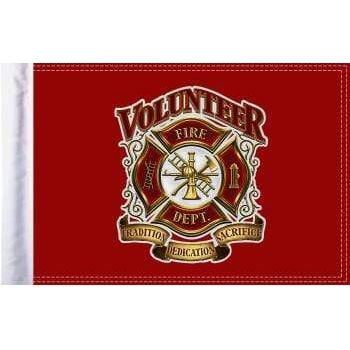 Fire Department Flag - 10" x 15" by Pro Pad