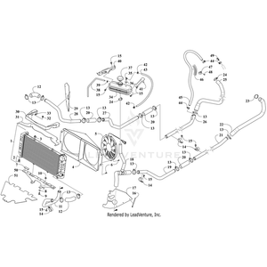 Fitting, 90Ã‚Â° By Arctic Cat 0413-454 OEM Hardware 0413-454 Off Road Express