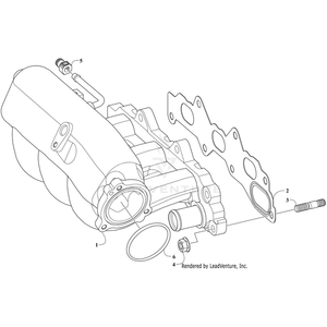 Fitting, Quick Connect By Arctic Cat 1470-226 OEM Hardware 1470-226 Off Road Express