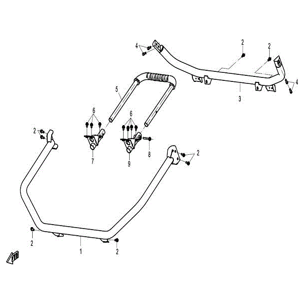 Fixing Bracket Lh by CF Moto