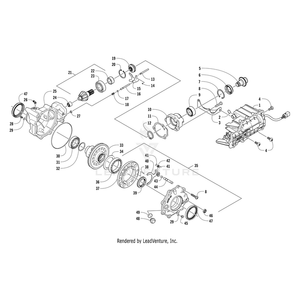 Flange,Bearing-Mach By Arctic Cat 0502-413 OEM Hardware 0502-413 Off Road Express