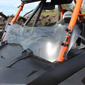 Flare Wings Wind Deflectors by Klock Werks Wind/Dust Deflectors Parts Unlimited