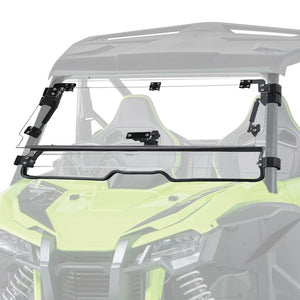 Flip 3-in-1 Windshield For Talon 1000X/1000R/1000X-4 by Kemimoto B0110-05901CL Folding Windshield B0110-05901CL Kemimoto