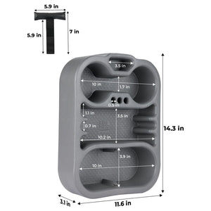 Floating Drink Holder, Cup Holder for for Sofa on Board or Car Seat by Kemimoto B1610-00507GY Drink Holder B1610-00507GY Kemimoto