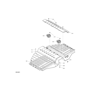 Floor Assy by Can-Am 707900431 OEM Hardware 707900431 Off Road Express Peach St