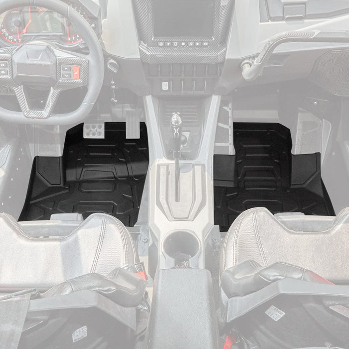 Floor Mats Liners For Polaris RZR PRO XP 2020-2023 by Kemimoto