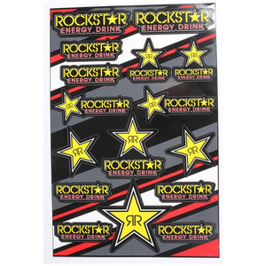 Fly/Rockstar Decal Sheet By D'Cor 40-90-601 Decal Sheet 862-90108 Western Powersports