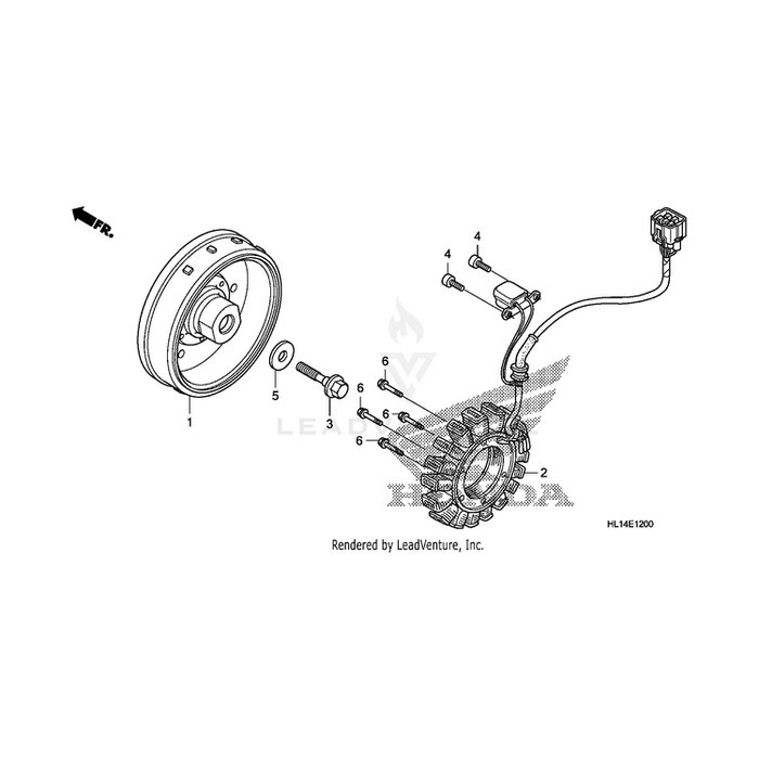 Flywheel by Honda